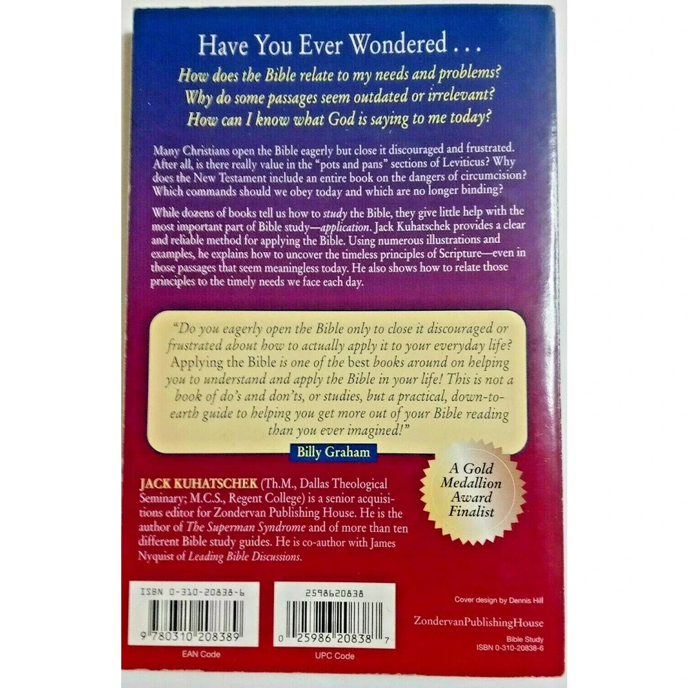 Applying the Bible: A Practical Guide to Getting the Most from The Bible Book